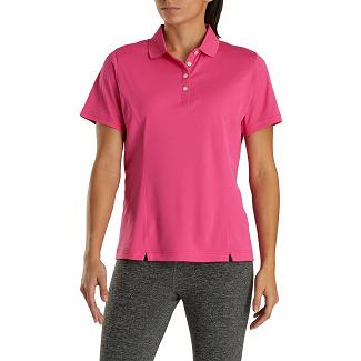 Women's Footjoy ProDry Golf Shirts Pink NZ-76660